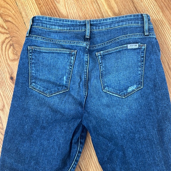 Joes dark washed hemmed jeans size 28 - Picture 4 of 5